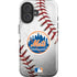 MLB New York Mets Game Ball iPhone 16 Impact Case